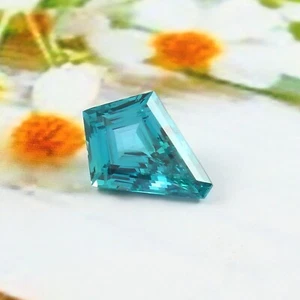 AAA Natural Impecable Azul Verde Parti Zafiro Suelto Corte Elegante Piedra Preciosa 21.00 Ct - Imagen 1 de 4