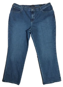 Lee Platinum Label Damen Relaxed Fit Straight Leg Blue Denim Jeans Gr. 24 W M - Bild 1 von 10