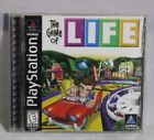 THE GAME OF LIFE SONY PLAYSTATION PS1 BLACK LABEL TESTED WORKS
