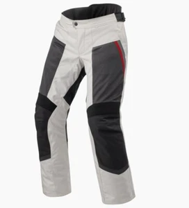 PANTALONI TROUSERS MOTO REV'IT TORNADO 4 H2O SILVER BLACK 4 STAGIONI TG M - Picture 1 of 2