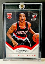 C.J. McCollum 2013-14 Panini Prestige RC #170 Trailblazers Pelicans Star Rookie