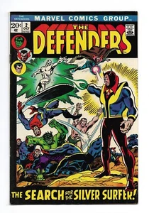 Defenders #2 en estado bastante bueno/en muy buen estado 7,5/8,0 Marvel Comics 1972 - Imagen 1 de 2