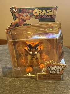 2023 JAKKS PACIFIC--CRASH BANDICOOT--2.5" CAVEMAN CRASH FIGURE (NEW) - Picture 1 of 6