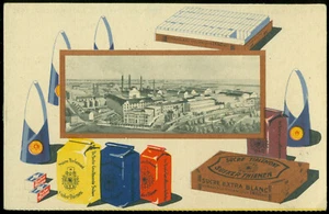 La Raffinerie Tirlemontoise Sugar Refinery Expo Bruxelles 1935 Promo Belgium - Picture 1 of 2