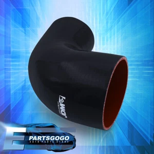 4" To 3.25" 90 Degree Angle Elbow 3PLY Silicone Coupler Turbo Hose Piping Intake - Picture 1 of 3