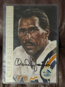 Charlie Joiner signed HOF Signature Series Card Platinum Edition set #2342 - Picture 1 of 1