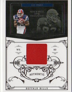 2010 Playoff National Treasures Century Material #16 Lee Evans/99 JERSEY - NM-MT