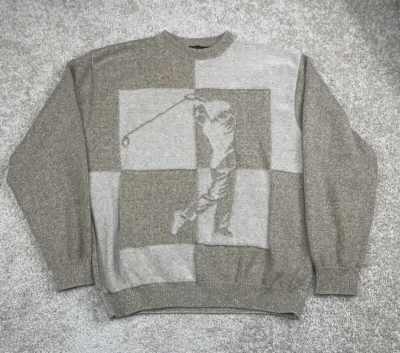 Suéter de Golf Grand Slam Vintage Años 90 Bill Blass Hecho en EE. UU. Para Hombre Talla 2XL Foto 1 de 4