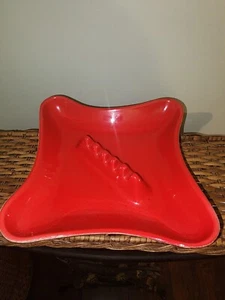 MCM Sequoia Ware rotes Aschenbecher USA/700 Kunstkeramik verrückte Männer Ära - Bild 1 von 6