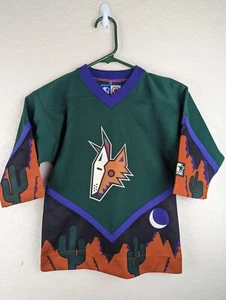 Vintage Starter Phoenix Coyotes Jersey NHL Hockey Cactus Desert YOUTH Small - Picture 1 of 9