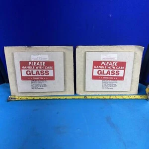 Set of 2 Hoefer SE6102 Glass Panels (2 panels each one) - Picture 1 of 3