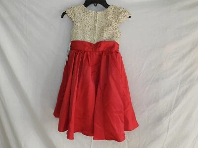 rare editions girls holiday dress size 6 - Image 1 of 4