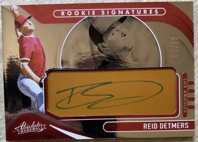 2022 Absolute Rookie Signatures Reid Detmers Auto /99 #138 - Image 1 of 2
