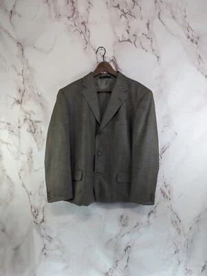 Blazer Emanuel Ungaro Para Hombres Grande 42 S Corto Marrón Seda Lana Abrigo Deportivo Chaqueta  Foto 1 de 4