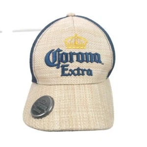 Corona Trucker Hat With Built In Bottle Opener Adjustable Back OSFA Breathable - Picture 1 of 12