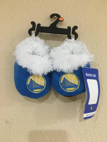 Golden State Warriors - Infant Bootie slippers by Forever Collectibles Cover