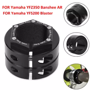 Double Locking Rear Axle Nut Upgrade For Yamaha YFS200 Blaster YFZ350 Banshee AR - Picture 1 of 12
