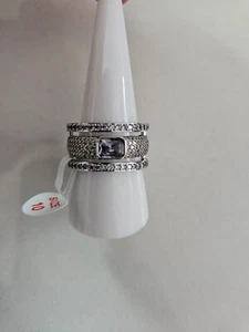 Bomb party Its Simply a Moment RG59705 size 10 Rhodium - Picture 1 of 2