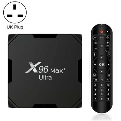 H96 Max+ Ultra 4GB+32GB Amlogic S905X4 8K Smart TV BOX Android 11.0 Mediaplayer - Bild 1 von 4