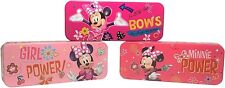 Set of Three Minnie Mouse Metal Pencil Cases. Back to School Shopping School
