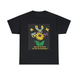 Camiseta de abeja BDSM - unisex de algodón pesado - Imagen 1 de 13