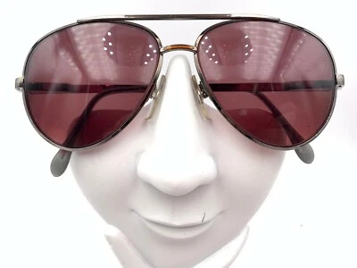 Gafas de sol vintage La Salle Gunmetal Pilot EE. UU. MONTURAS SOLAMENTE  Foto 1 de 4