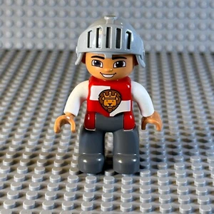 LEGO Duplo Minifigure, Male Knight, Castle 47394pb179 - Picture 1 of 2