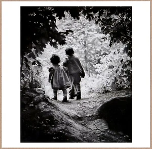 ESTATE STAMPED W. EUGENE SMITH WALK TO PARADISE GARDEN LTD 6" x 6" MAGNUM PRINT - Picture 1 of 2