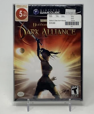 Baldur's Gate: Dark Alliance (Nintendo GameCube) Black Label Brand New Sealed - Image 1 of 4