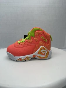 Scarpe da basket Fila MB Jamal Mashburn per bambini bambino 7BM01759-665 taglia 7 rosa lime - Foto 1 di 9