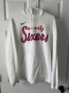 Nike Philadelphia 76ers Hoodie, 2020 City Edition, Men’s Large, New Without Tags - Picture 1 of 3