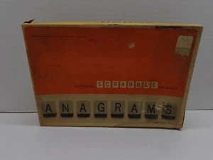 Vintage 1964 Scrabble Anagrams, Selchow & Righter Co., 200 Tiles - Picture 1 of 8