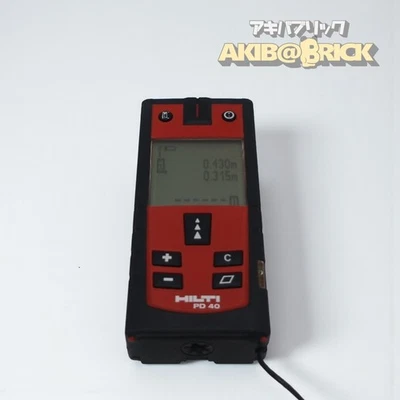 HILTI PD 40 Laser Distance Meter High-precision Laser Rangefinder Used - Japan - Image 1 of 4