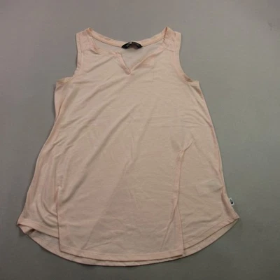 Camiseta sin mangas The North Face para mujer pequeña sin mangas ligera melocotón cuello en V melocotón Foto 1 de 4