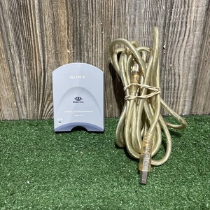 Sony Memory Stick Reader/Writer MSAC-US1 with USB Cable, Manual & CD Vintage - Picture 1 of 7