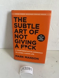Die subtile Kunst, keinen Scheiß zu geben 1. Ausgabe von Mark Manson 2016 Hardcover DJ - Bild 1 von 15
