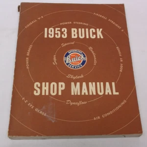 Vintage 1953 Buick Shop Manual - Bild 1 von 3