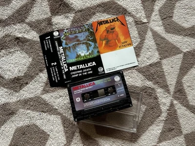 METALLICA :  CREEPING DEATH JUMP IN THE FIRE  THAILAND  CASSETTE  ORG - Image 1 of 2