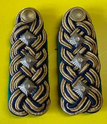 DDR NVA Schulterstücke Reichsbahn Hauptrat - Bild 1 von 2