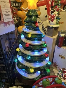 Cracker Barrel Animated Lighted Christmas Tree Blow Mold NIB 2025 - Picture 1 of 4