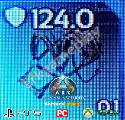 Ark Ascended - PVE - BP: Ascendant Rex Saddle 124 ( PC / Xbox / PS5 ) - Image 1 of 3