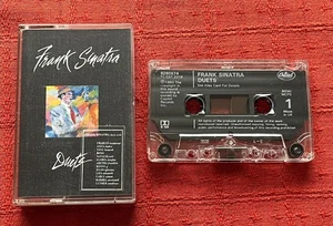 FRANK SINATRA - CASSETTE TAPE IN STICKERED CASE - DUETS - Picture 1 of 6