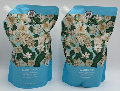 Заправка для мыла для рук с пенящимся маслом ши Michel Design Works GARDENIA 35,6 унции упаковка 2 шт. - Изображение 1 из 2
