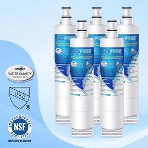 Filtro de agua para refrigerador ICEPURE RWF0500A reemplazo para 4396510, filtro 5,4396508 - Imagen 1 de 9