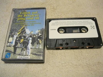MC Glück Auf ihr Bergleut 8. Bergmannstag  Schneeberg 1996 Tape Freie Presse - Image 1 of 2