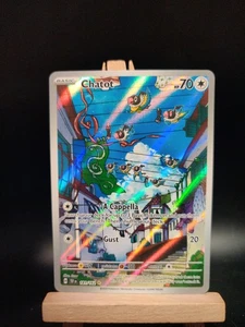 Chatot 181/162 2024 Pokémon Temporal Forces Illustration Rare NM - Picture 1 of 2