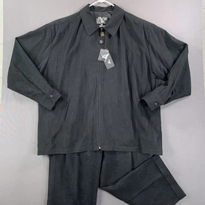 New Smokey Joe’s South Side Suit Corduroy Soft Shell Bomber Jacket 3XL |44L Pant - Picture 1 of 24