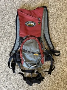 Camelbak LOBO Hiking Padded Backpack red Black w external fill hydration pack - Picture 1 of 6
