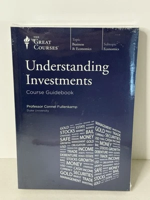Great Courses Understanding Investments Connel Fullenkamp DVD Set & Guidebook - Image 1 of 4