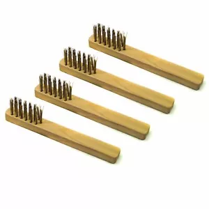 Spark Plug / Electrical Terminal Steel Wire Cleaning Brush (4 pack) TE280 - Picture 1 of 1